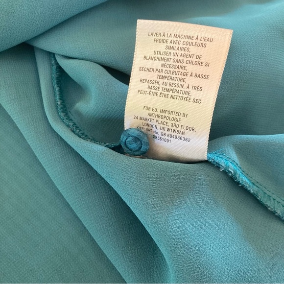Maeve Anthropologie Blouse Size 10 - Picture 6 of 7